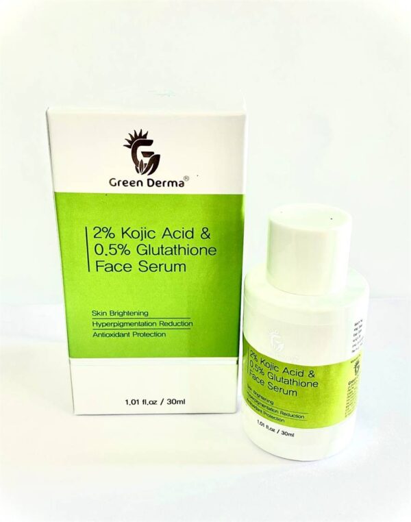 Kojic Acid 2%  & Glutathione 0.5% Face Serum - Image 2