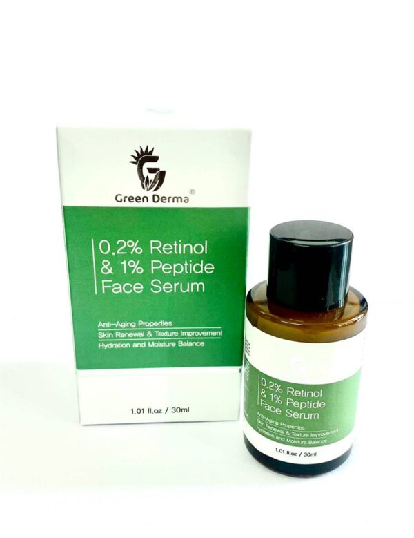 Retinol 0.2% &  Peptide 1% Face Serum - Image 2