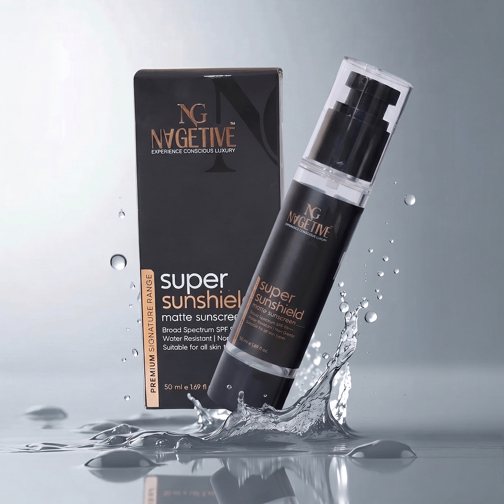 NAGETIVE Super Sunshield Matt Sunscreen with advance SPF 50++