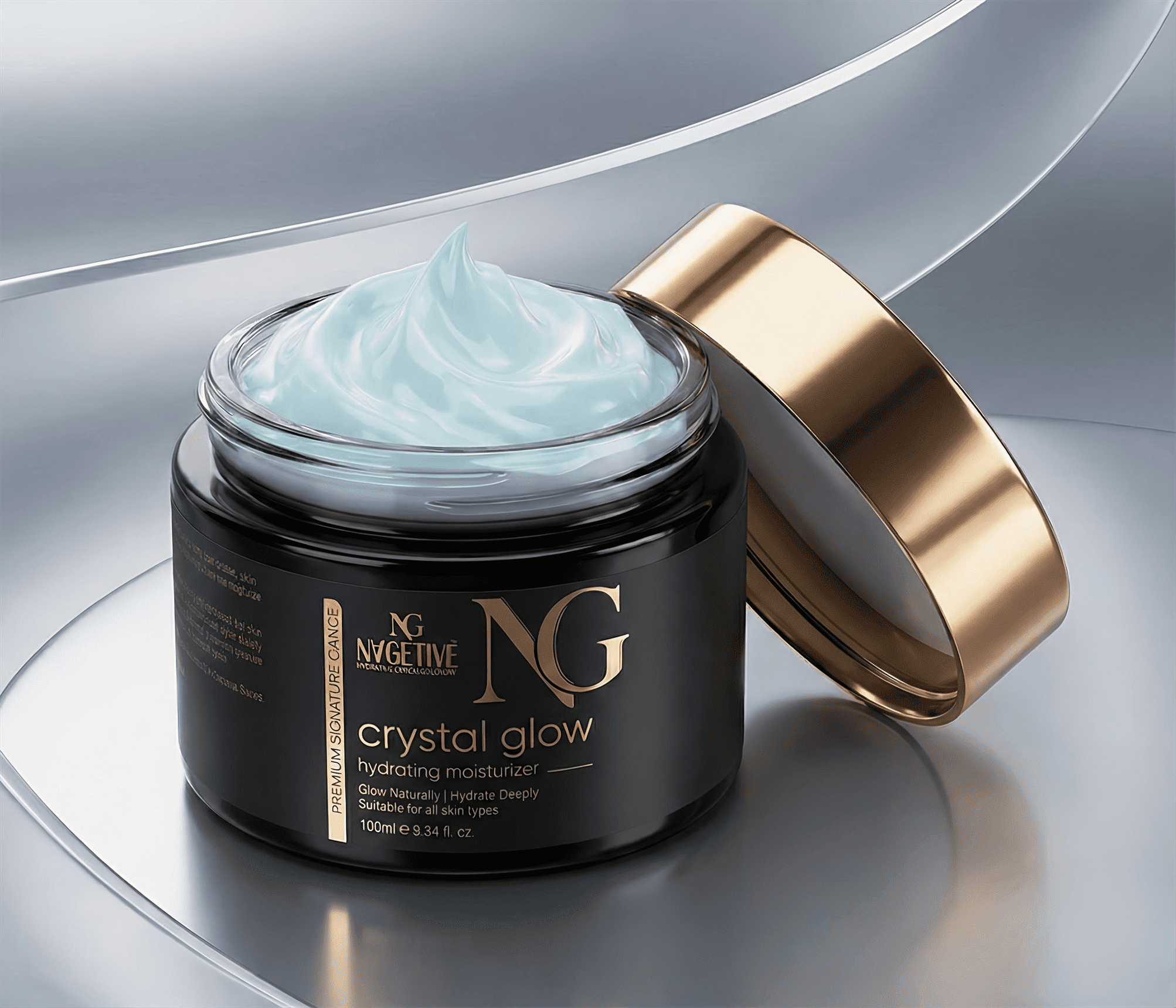 NAGETIVE Crystal Glow Hydrating Moisturizer - Image 2